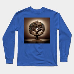 Yggdrasil World Tree of Life Long Sleeve T-Shirt